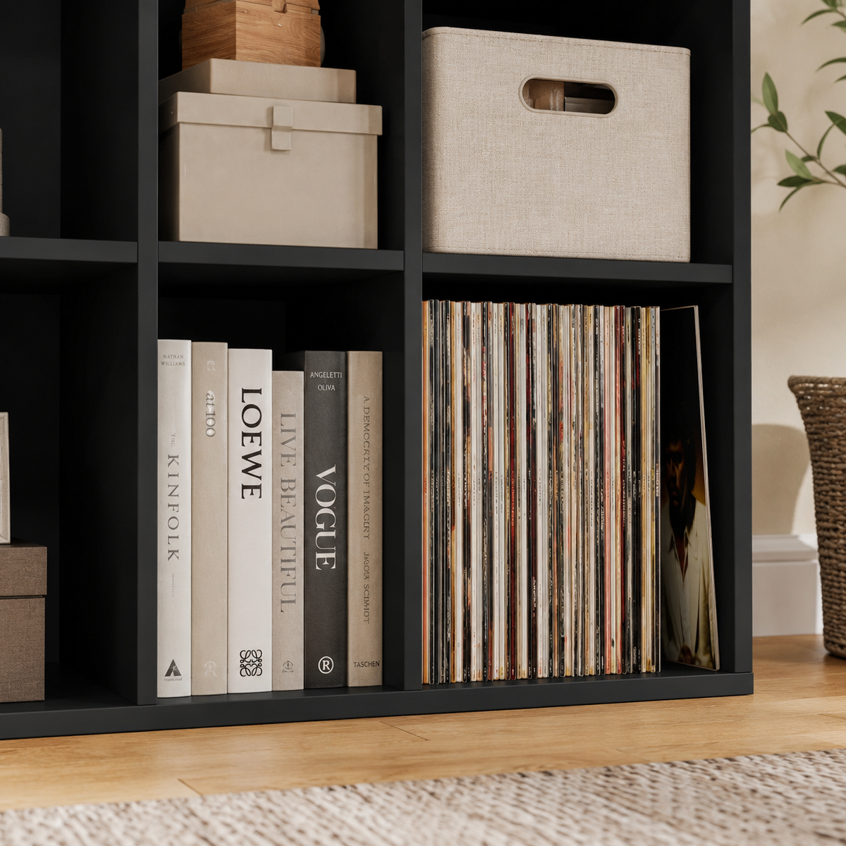 9-Cube Storage Organizer Bookshelf