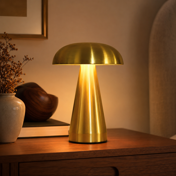 Rechargeable Mushroom Touch Lamp