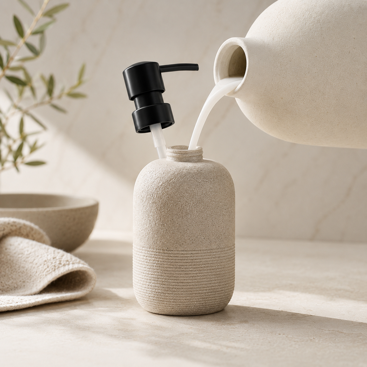 Refillable Soap Dispenser Bottle