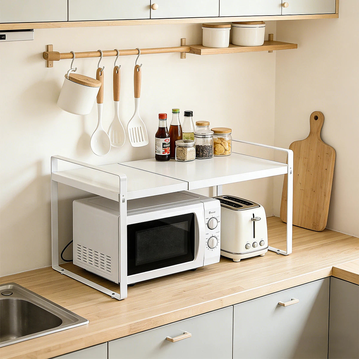 Extendable Cabinet Rack — main product view fully assembled