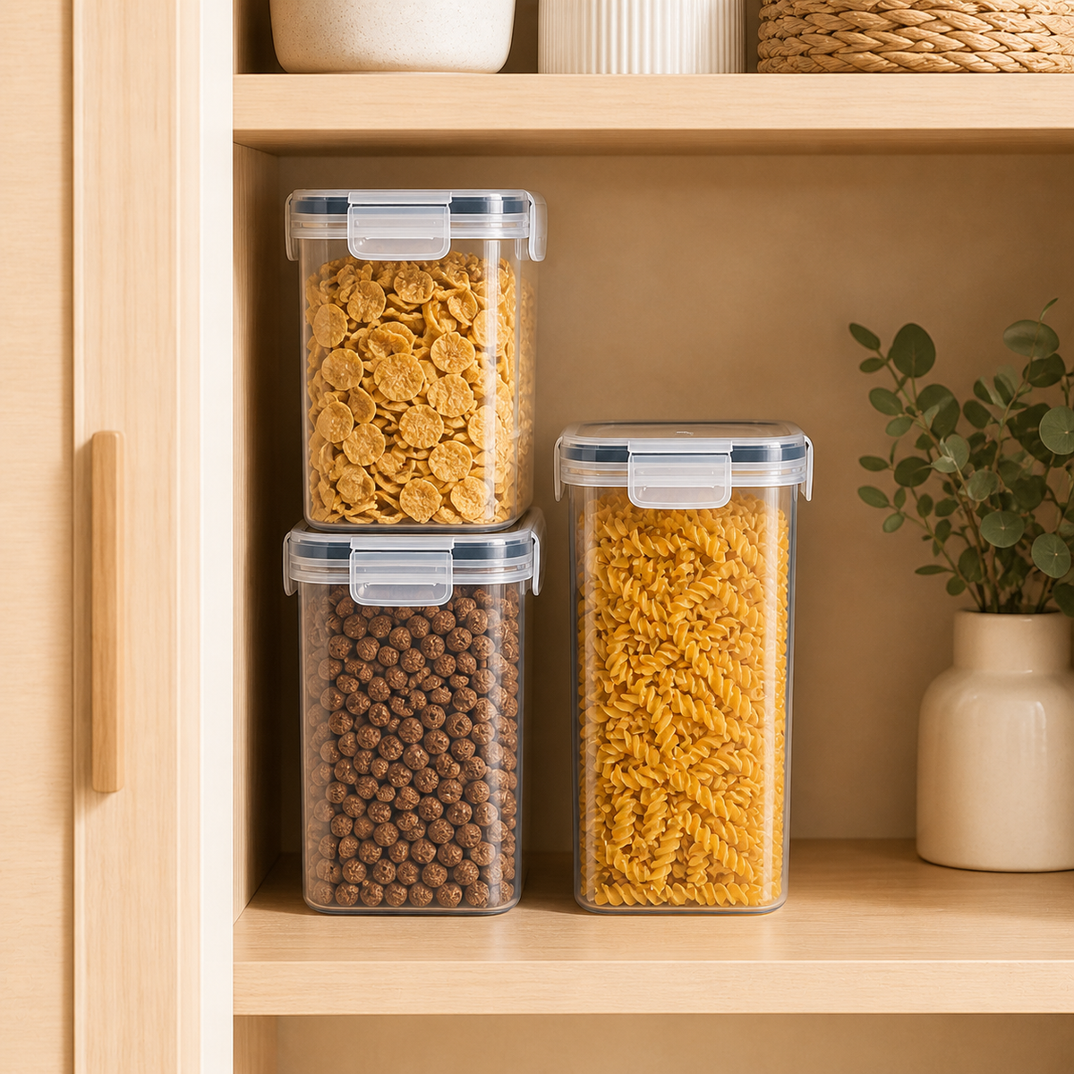 Grain Storage Containers (Set of 3)