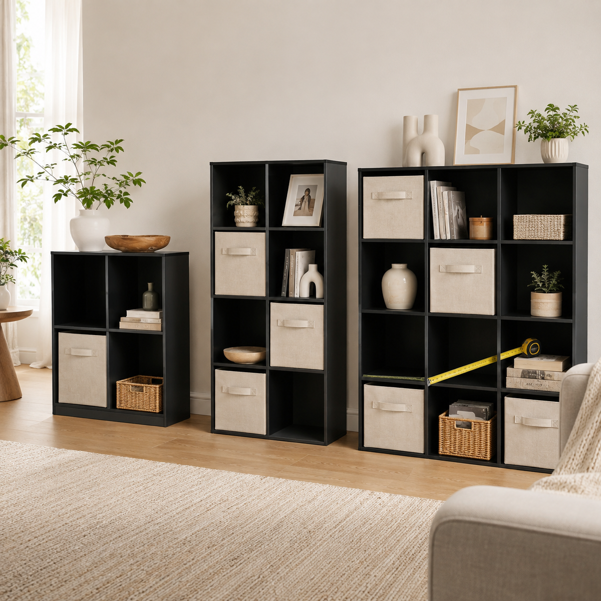 9-Cube Storage Organizer Bookshelf