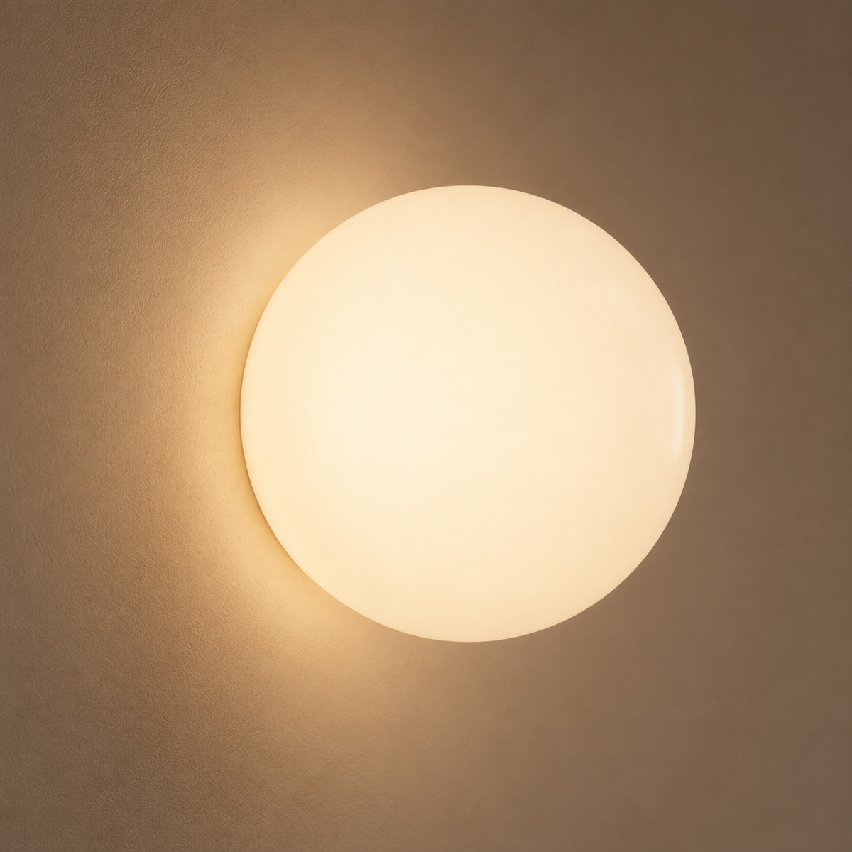 Opal Glass Globe Flush Mount Light