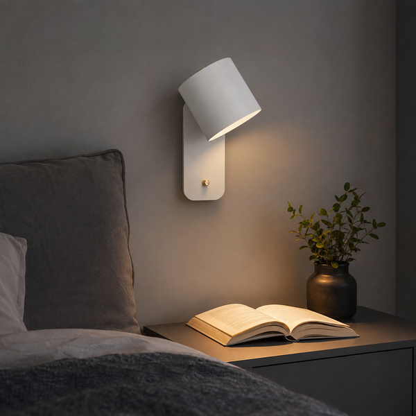 Macaron Rotatable Bedside Wall Sconce