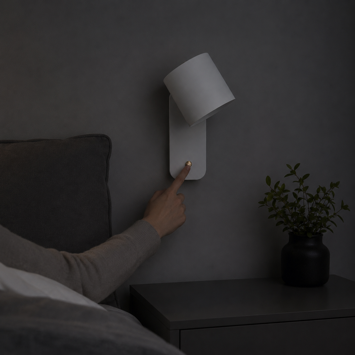 Macaron Rotatable Bedside Wall Sconce