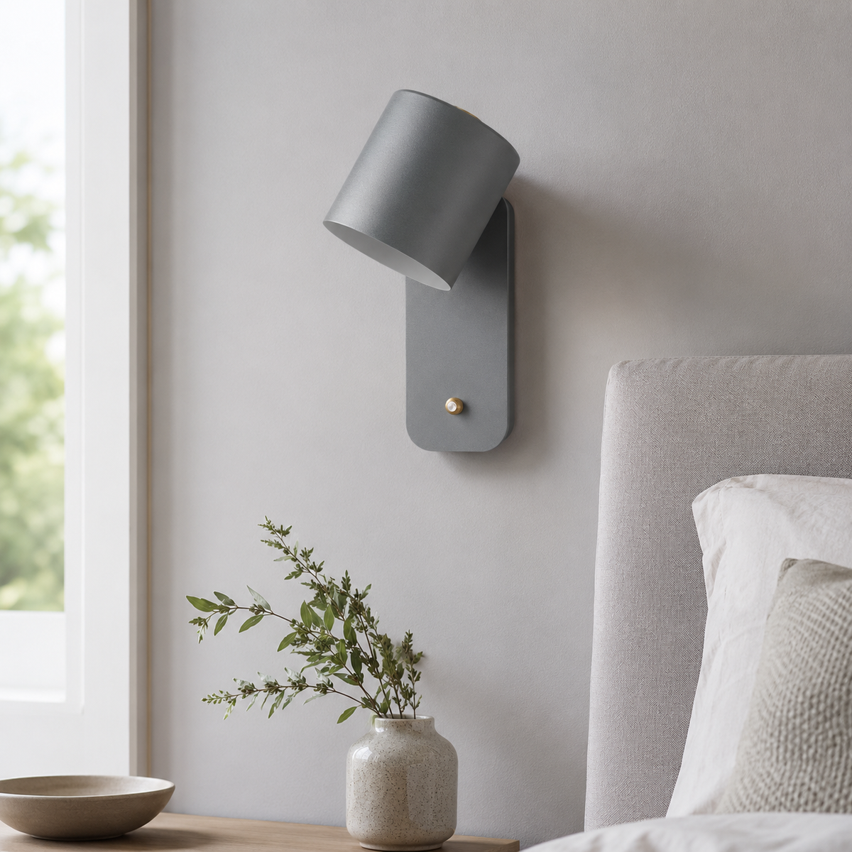 Macaron Rotatable Bedside Wall Sconce