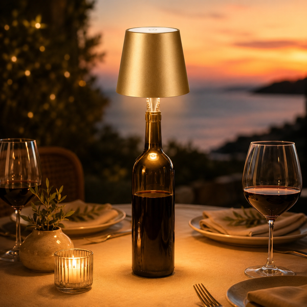 Cordless Rechargeable Bottle Lamp