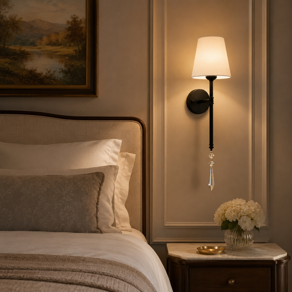 Cordless Color-Changing Wall Sconce with Remote