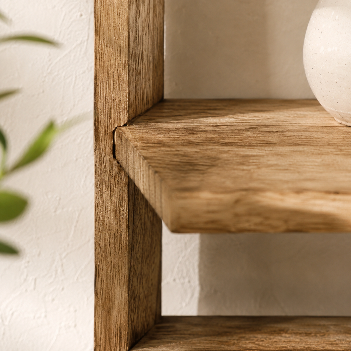Square Wood Box Wall Shelves (Set of 2) — product photo 5