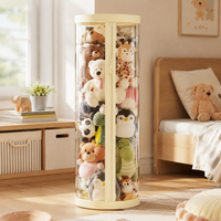 Zip-Up Plush Toy Storage Tower