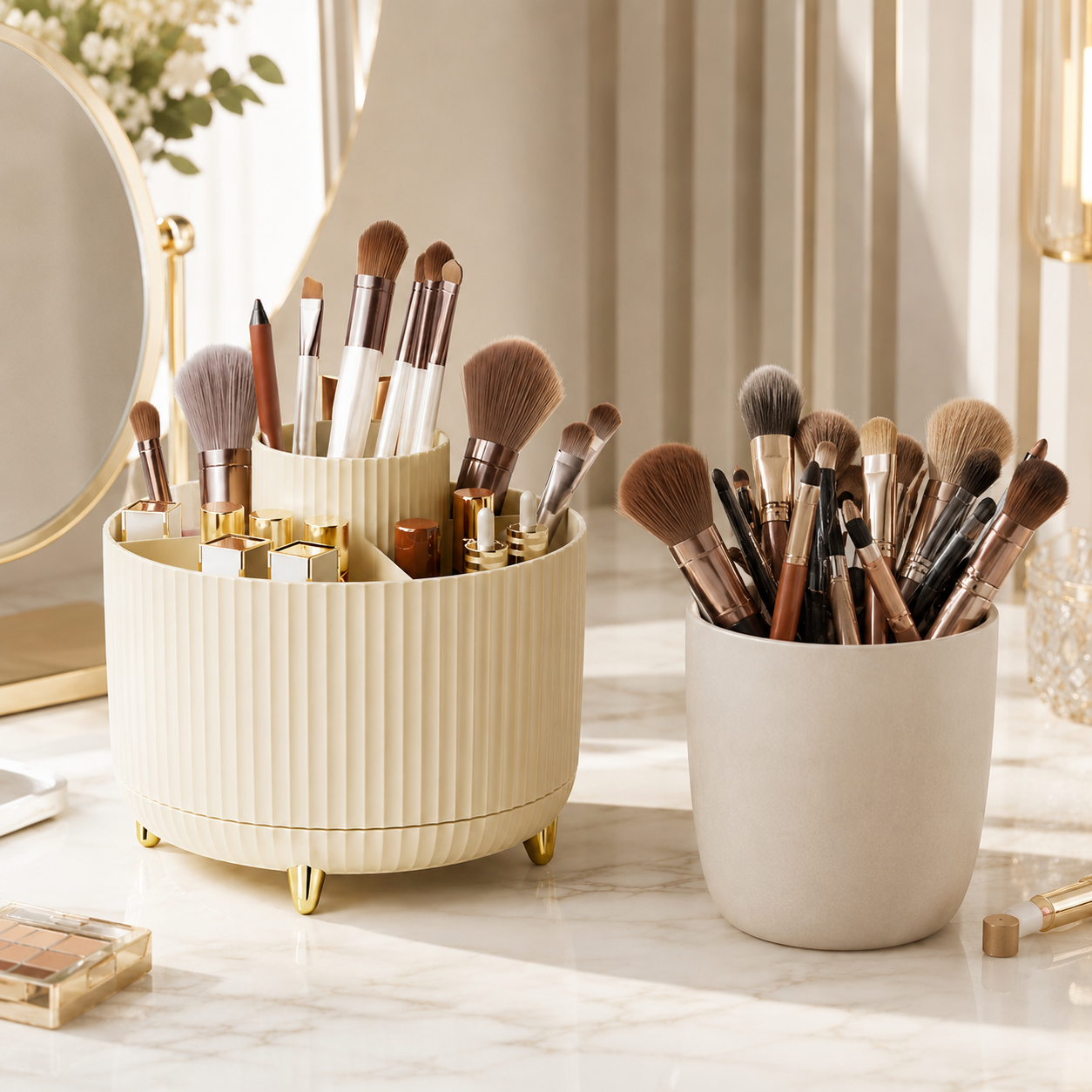 Rotating Makeup Brush Holder — product photo 7