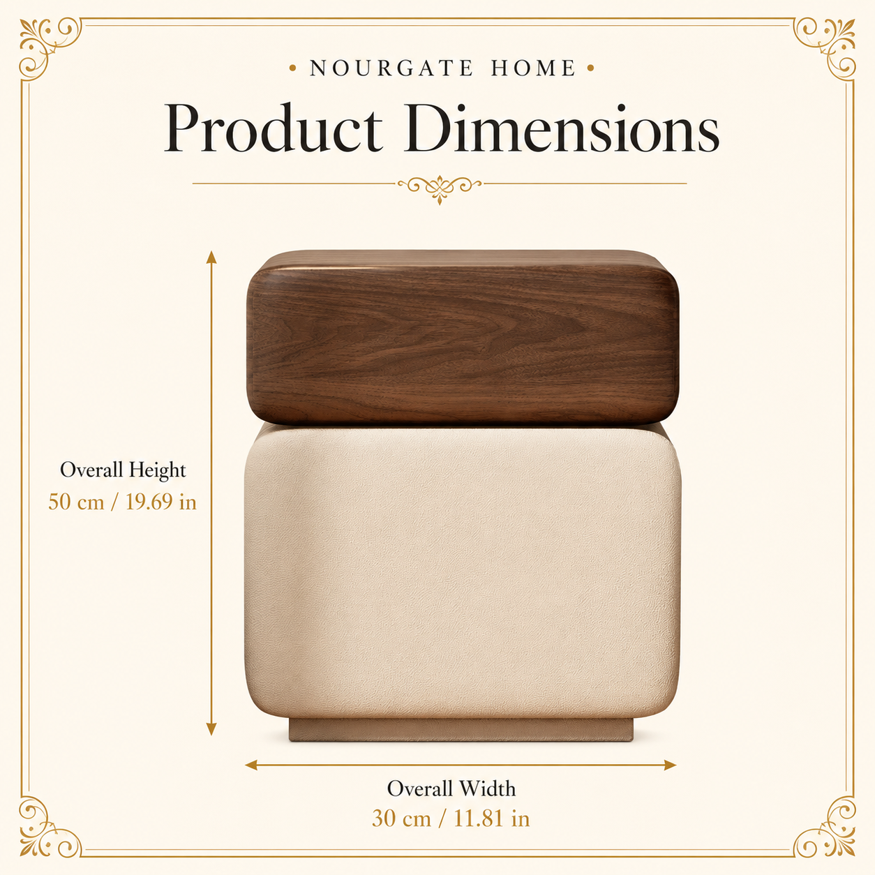 Product dimensions