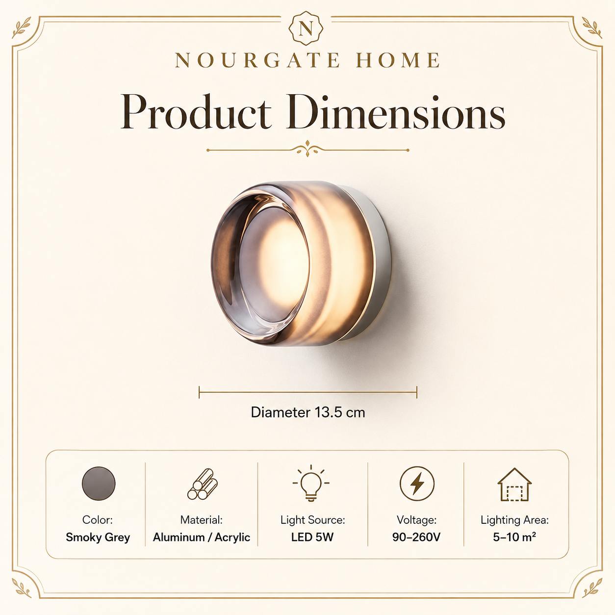 Product dimensions