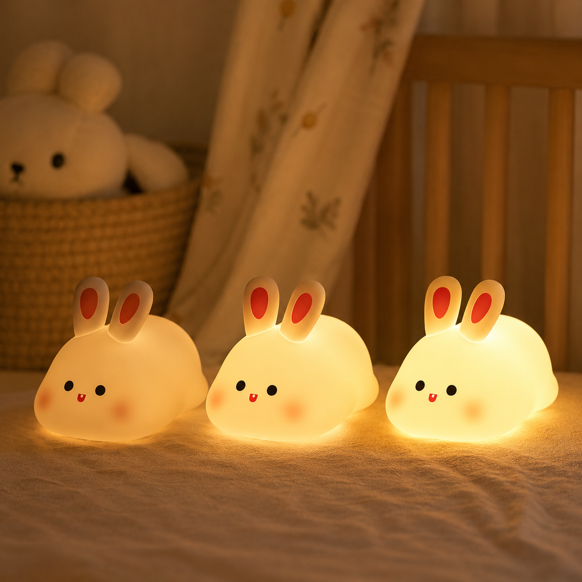 Rechargeable Silicone Animal Night Light