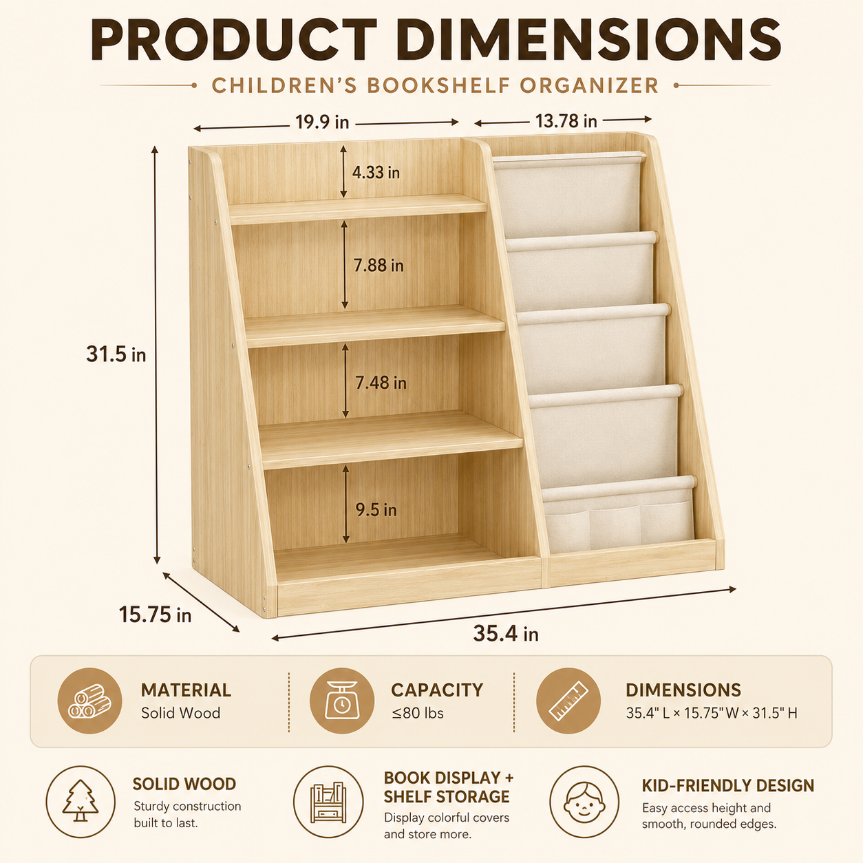Product dimensions