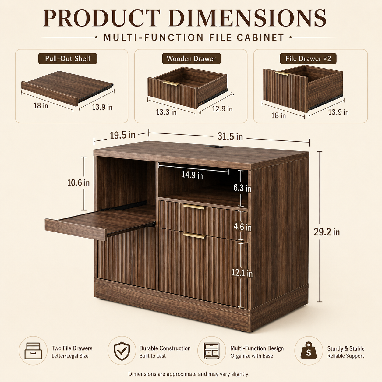 Product dimensions