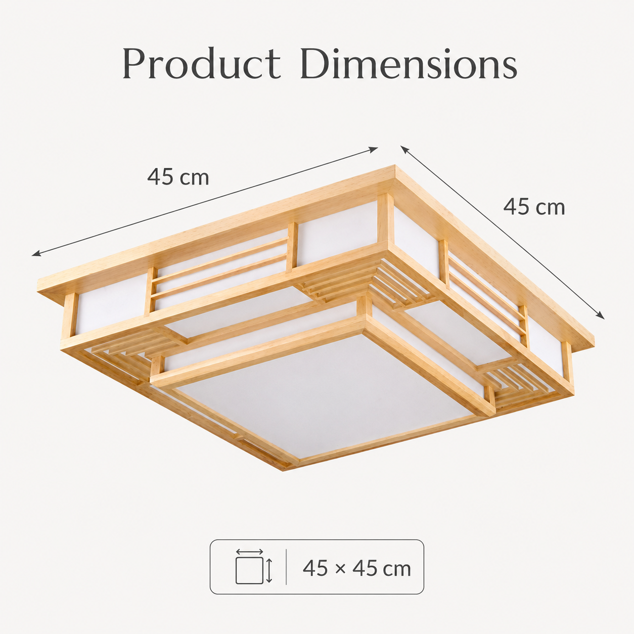 Product dimensions