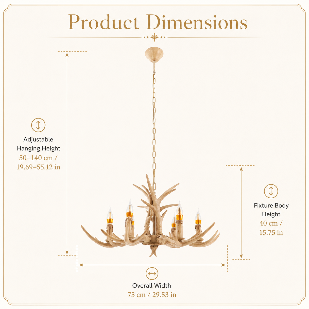 Product dimensions