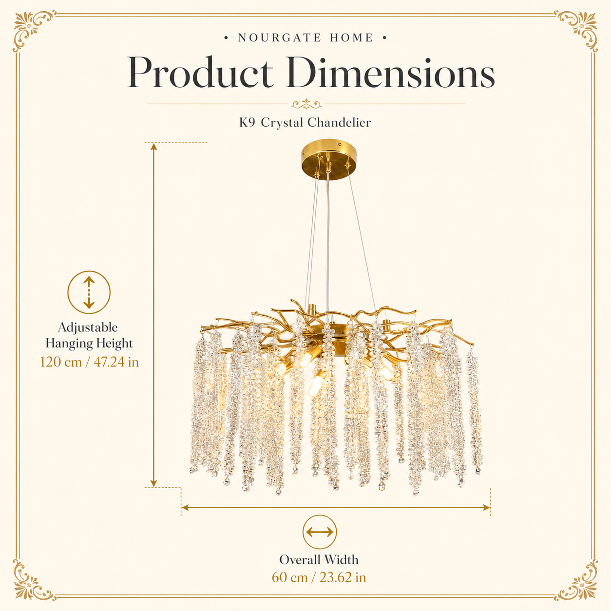 Product dimensions