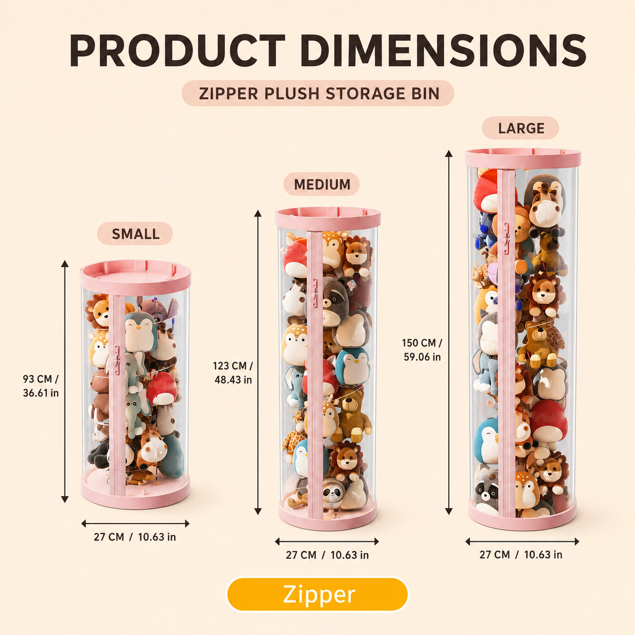 Product dimensions