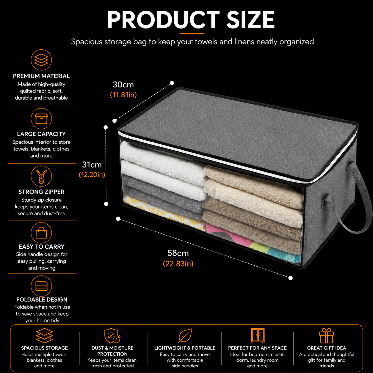 Product dimensions