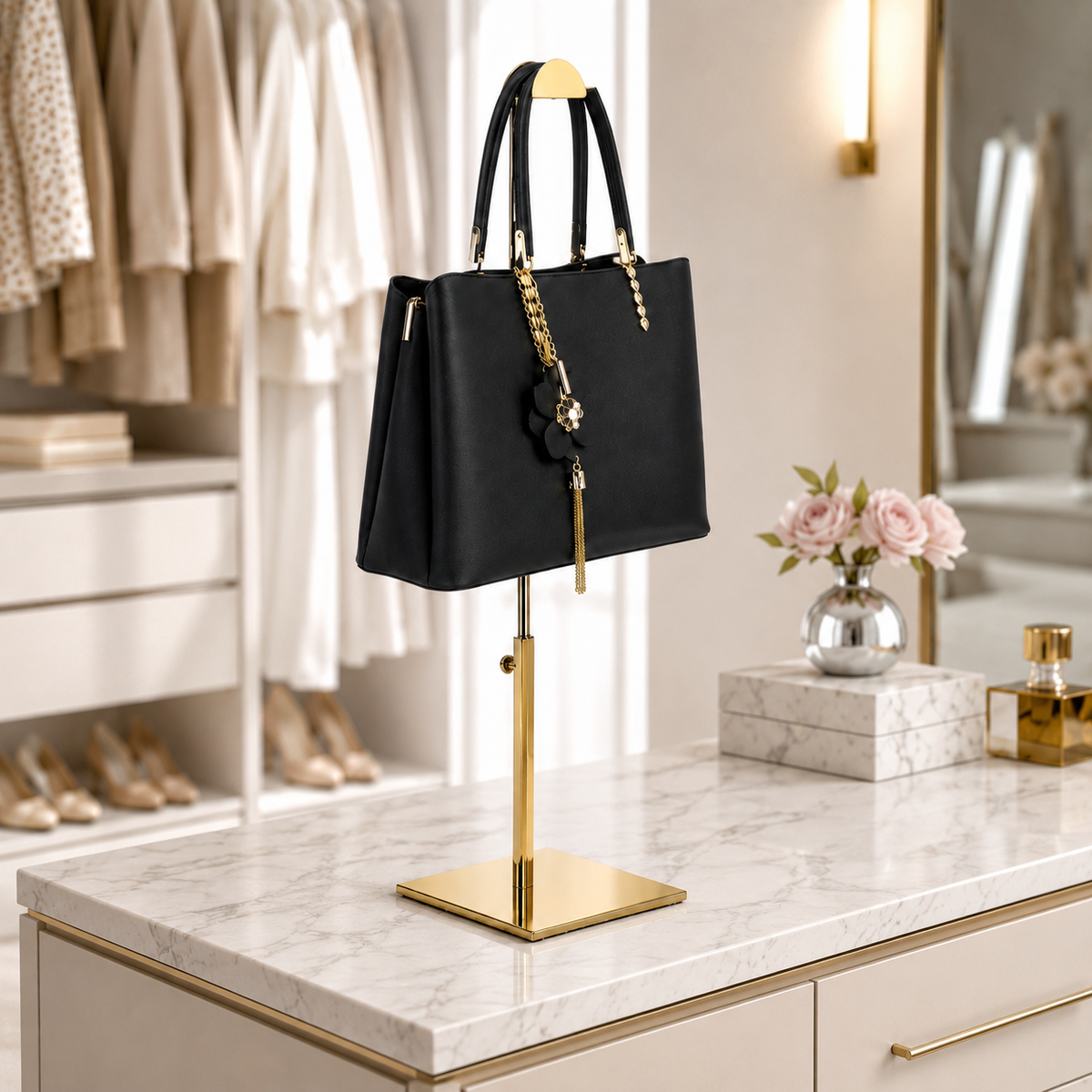 Adjustable Handbag Display Stand