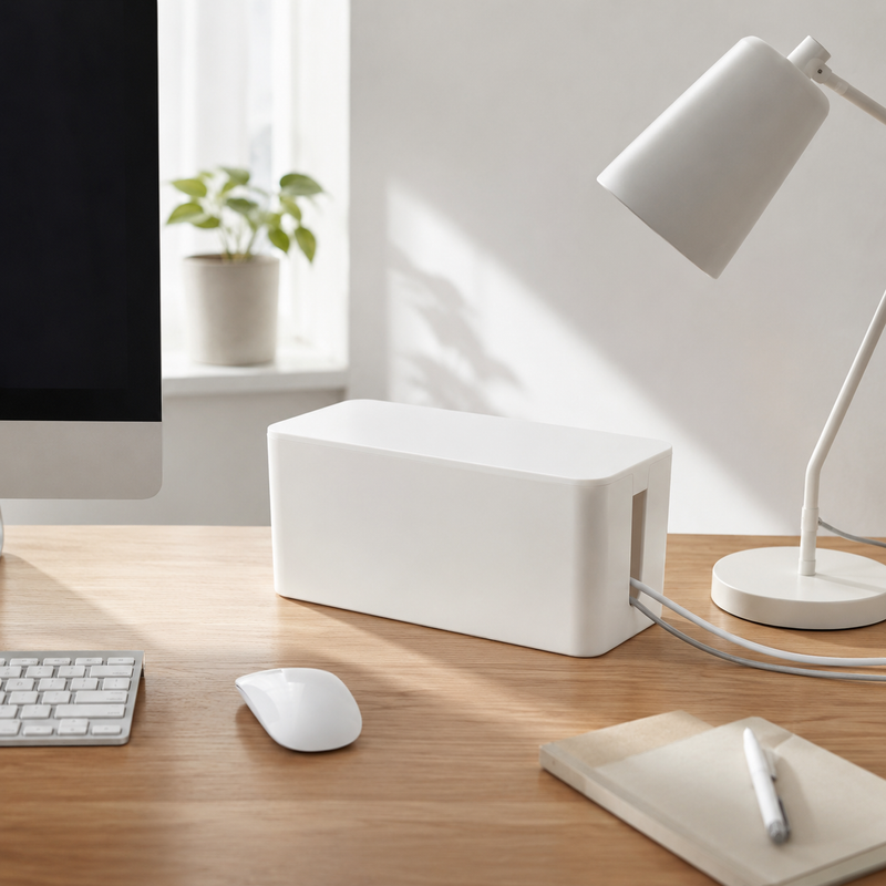 Desktop Cable Organizer Box