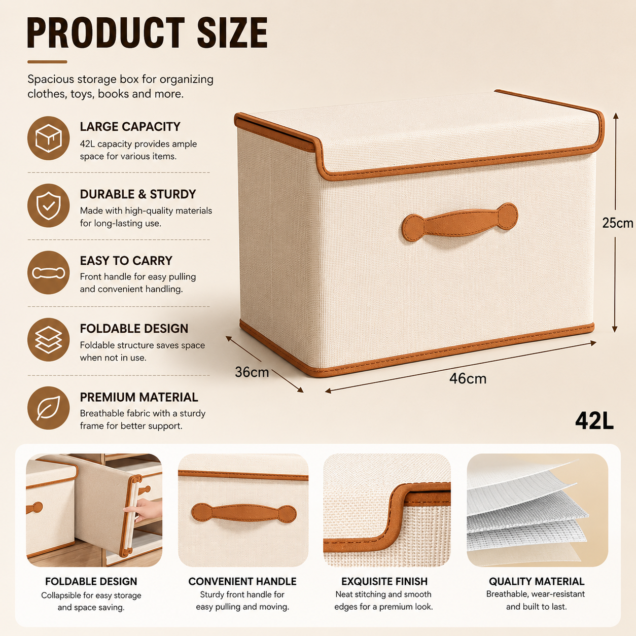 Product dimensions