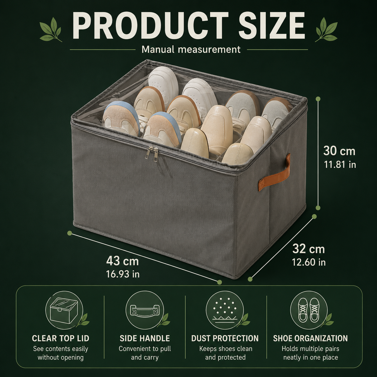 Product dimensions