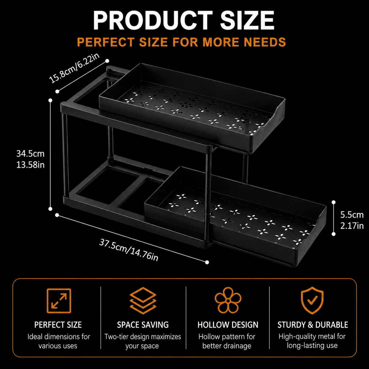 Product dimensions
