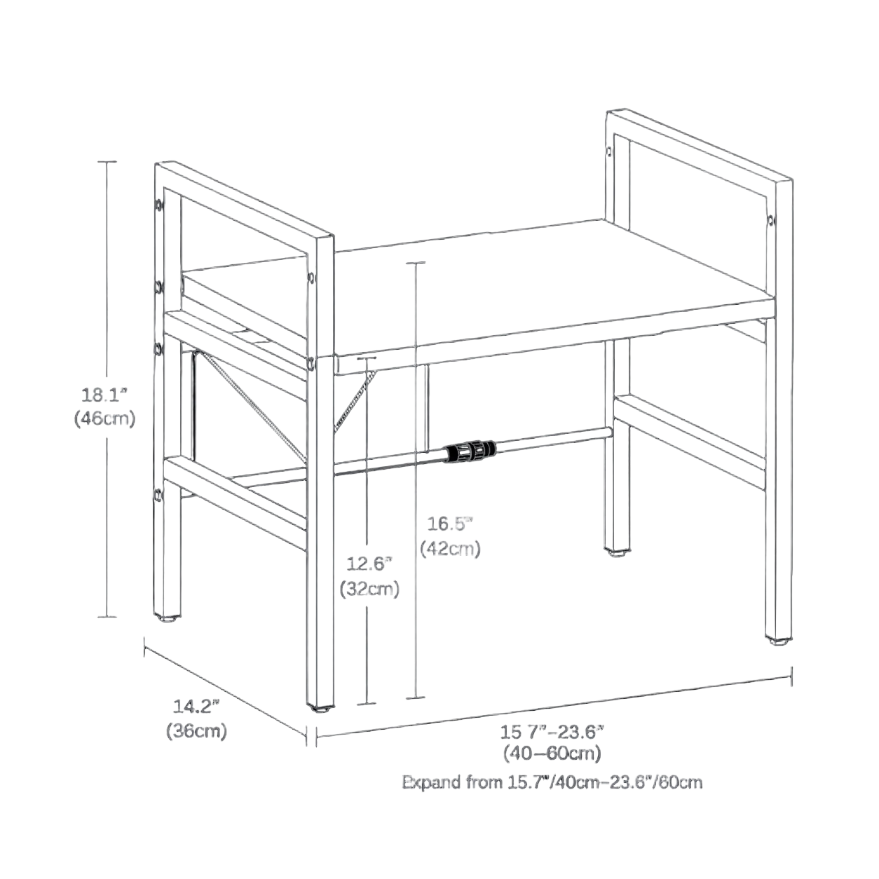 Product dimensions