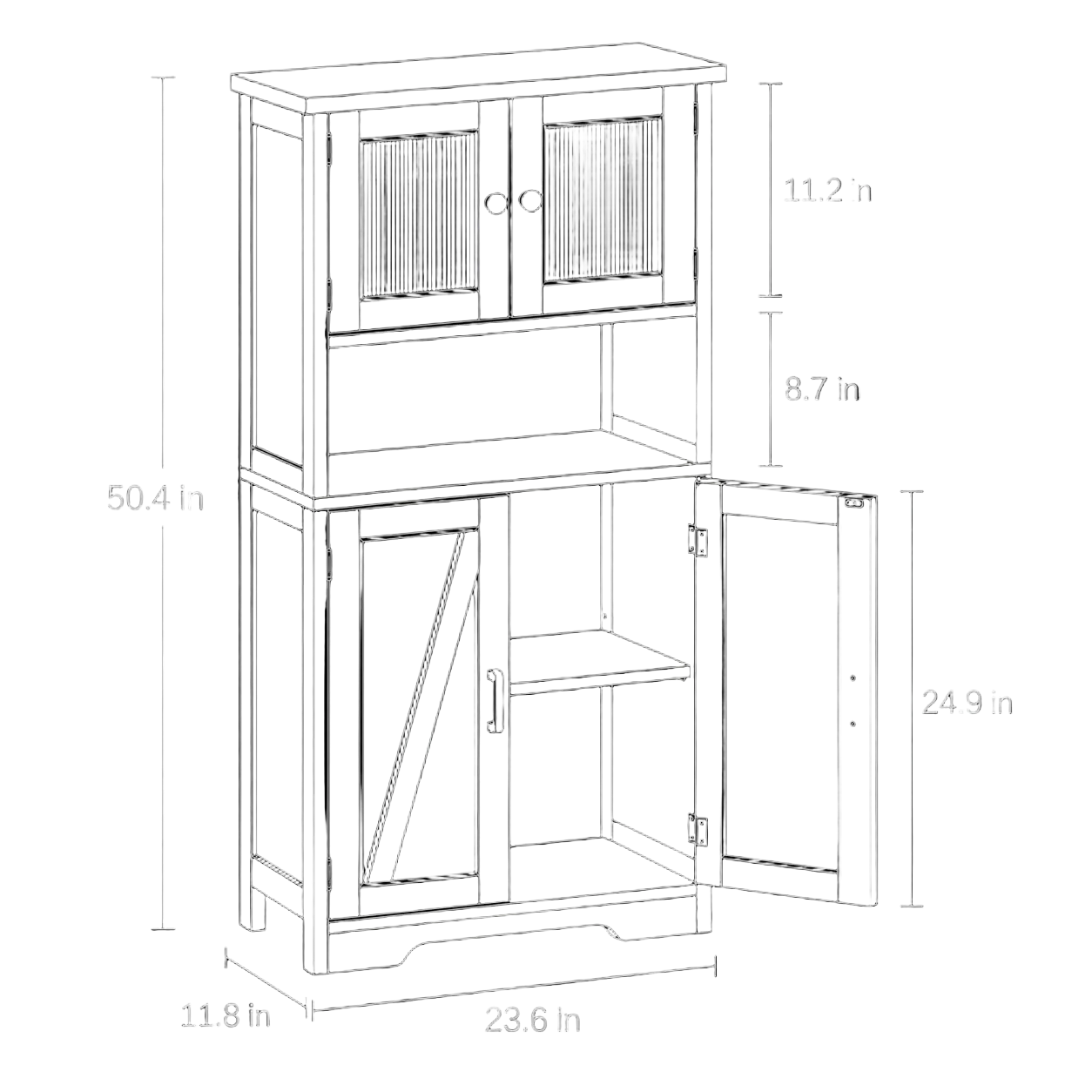 Product dimensions