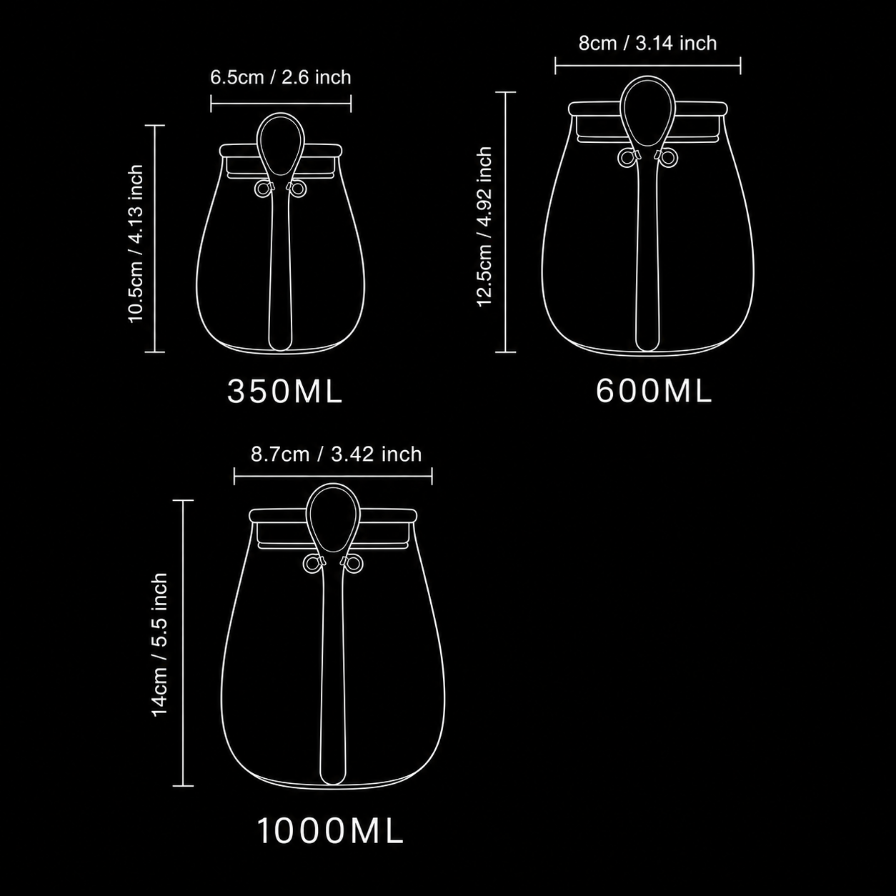 Product dimensions