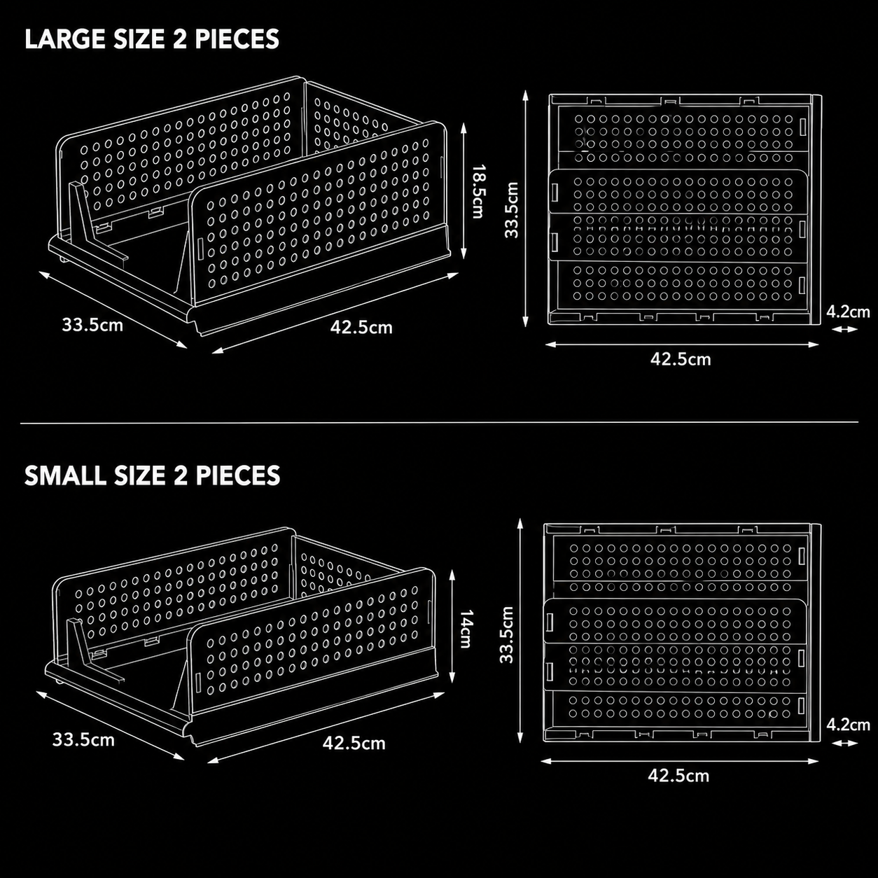 Product dimensions