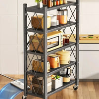 Freestanding Folding Storage Shelves