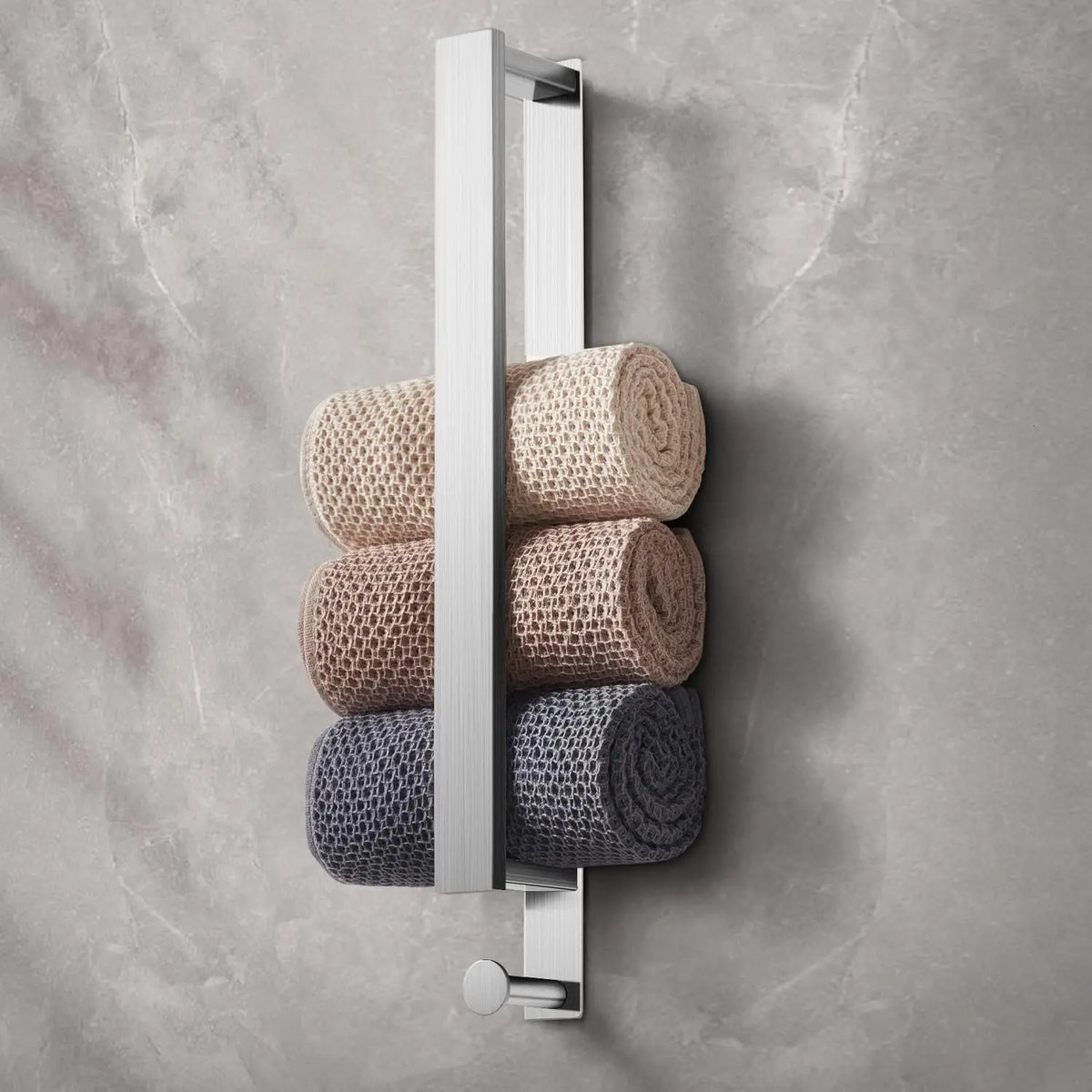 Self-Adhesive Towel Bar with Hook