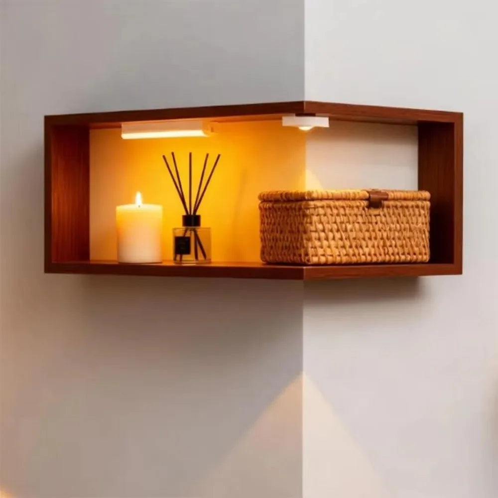 Wraparound Corner Floating Shelf