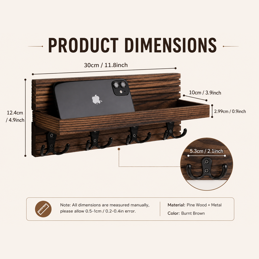Product dimensions